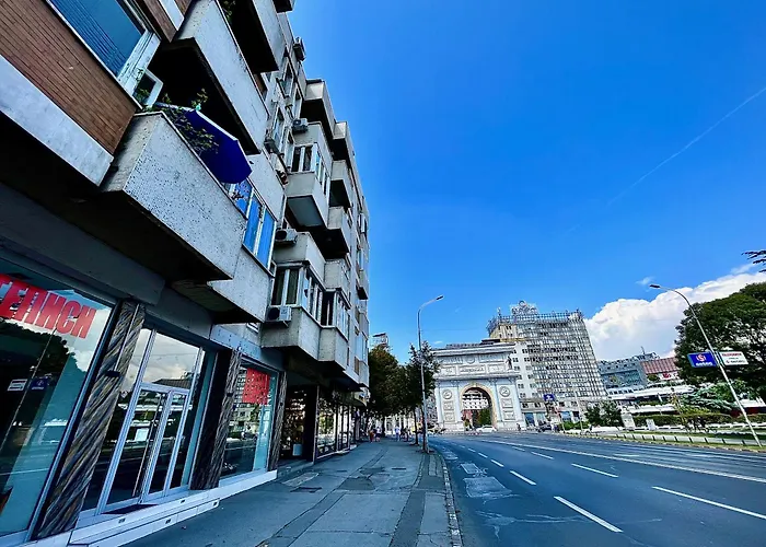 In - Prime Location Apartman Szkopje